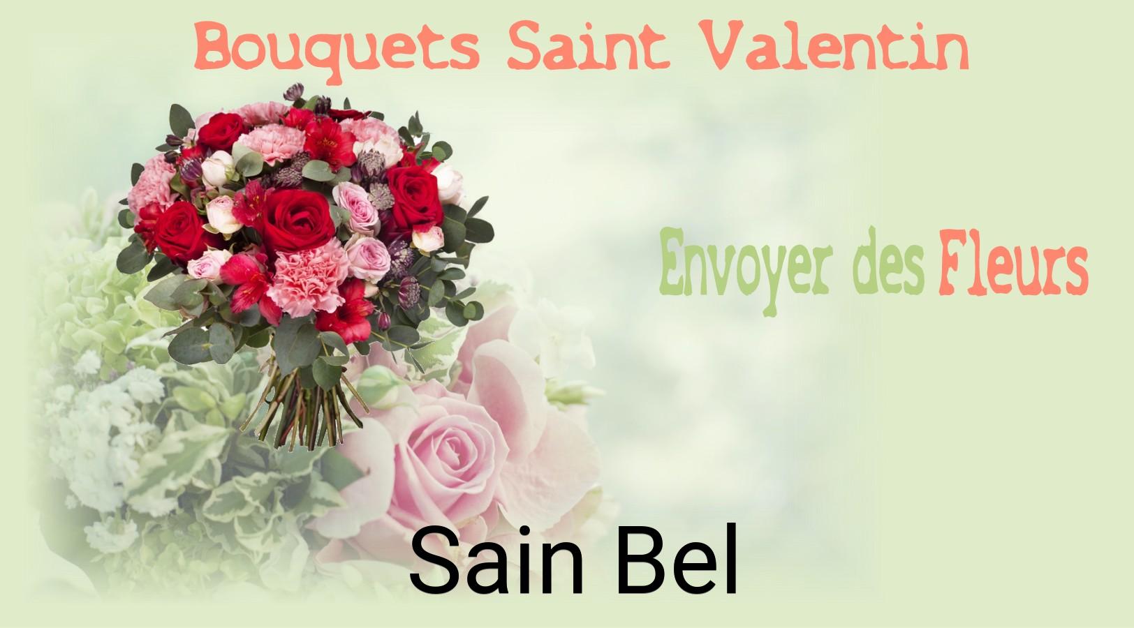 Roses de Saint-Valentin livrées à Sain-Bel